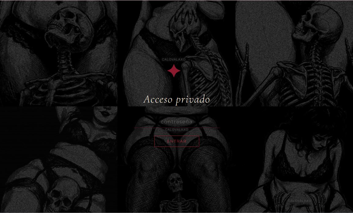 Captura de Mi Galería en computadora