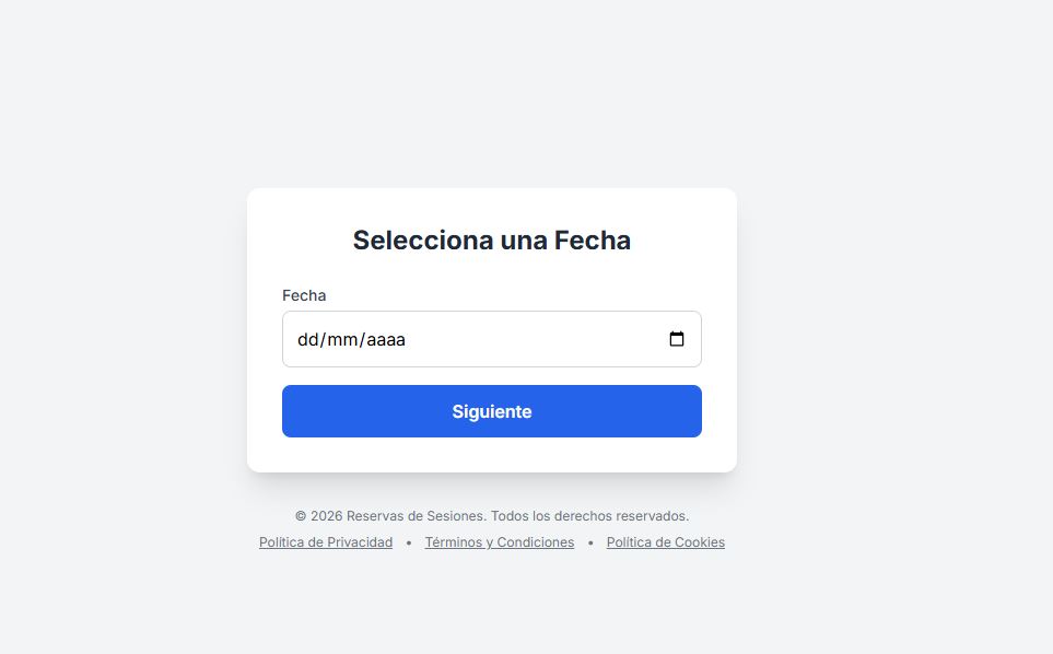 Captura de Turnero web en computadora